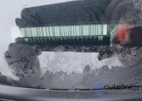 2009 Saturn Vue Red Line z USA, uszkodzony, nr VIN 3GSCL13799S543456